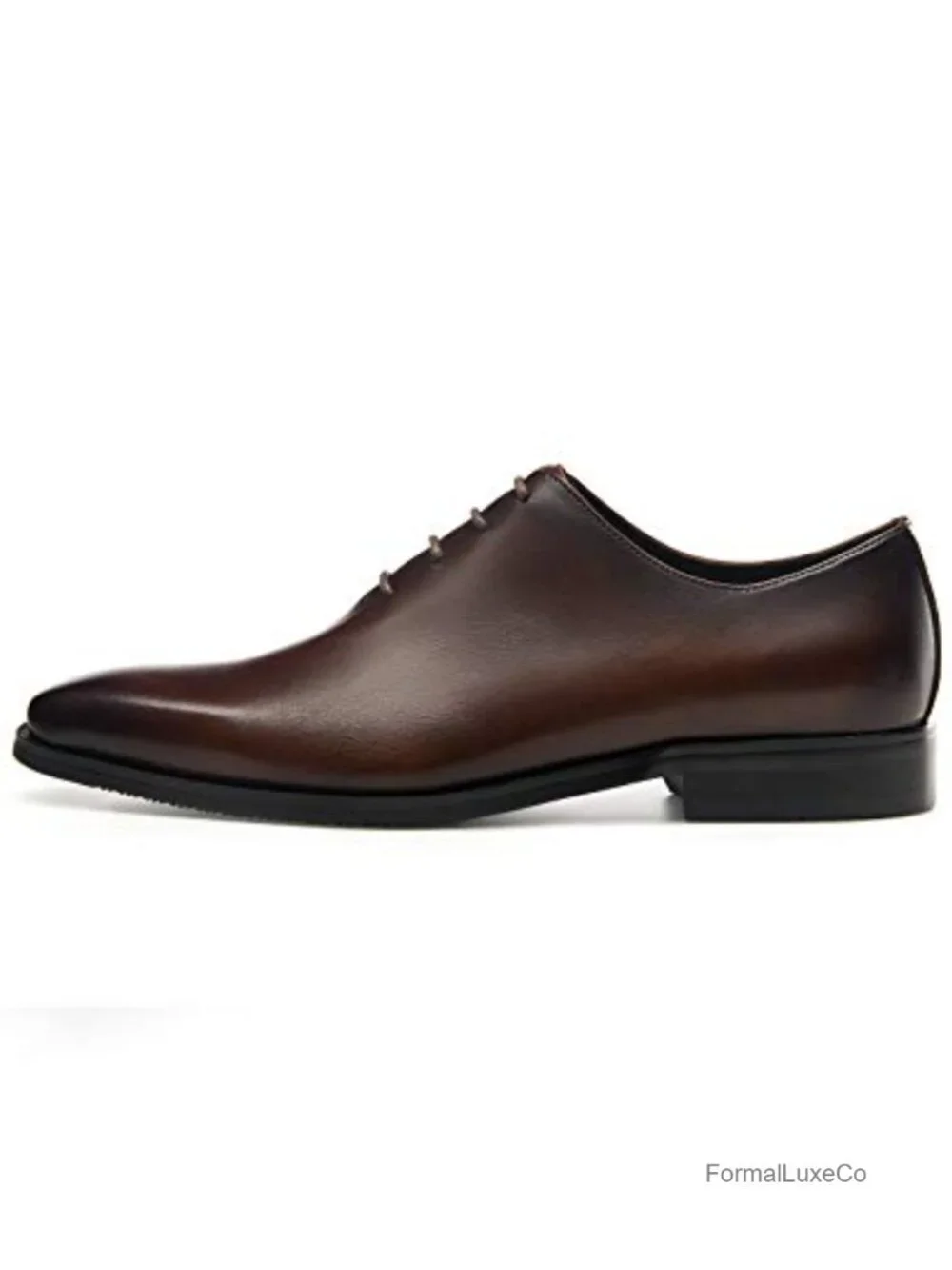 Men's Genuine Leather Oxford Dress Shoes Formal Wedding Lace-Up